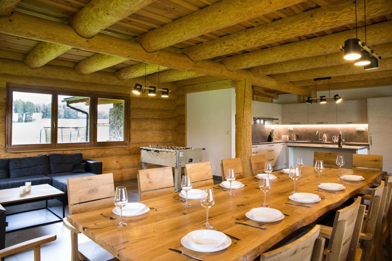 Villa Luxusni Srub Az 24 Luzek - Sruby-Lipno à Frymburk Extérieur photo