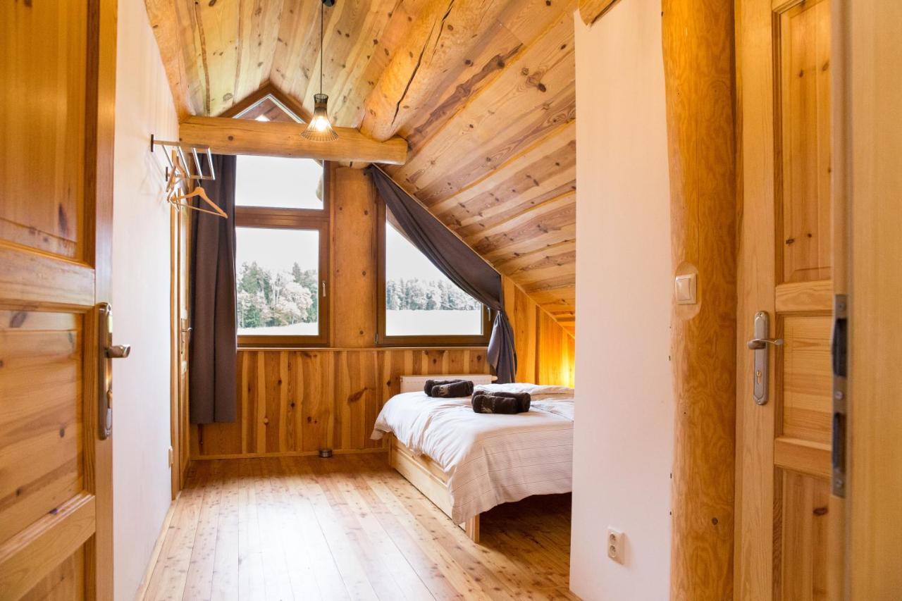 Villa Luxusni Srub Az 24 Luzek - Sruby-Lipno à Frymburk Extérieur photo